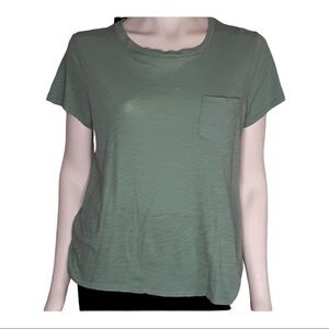 Madewell Seafoam Green Top Sz Lrg